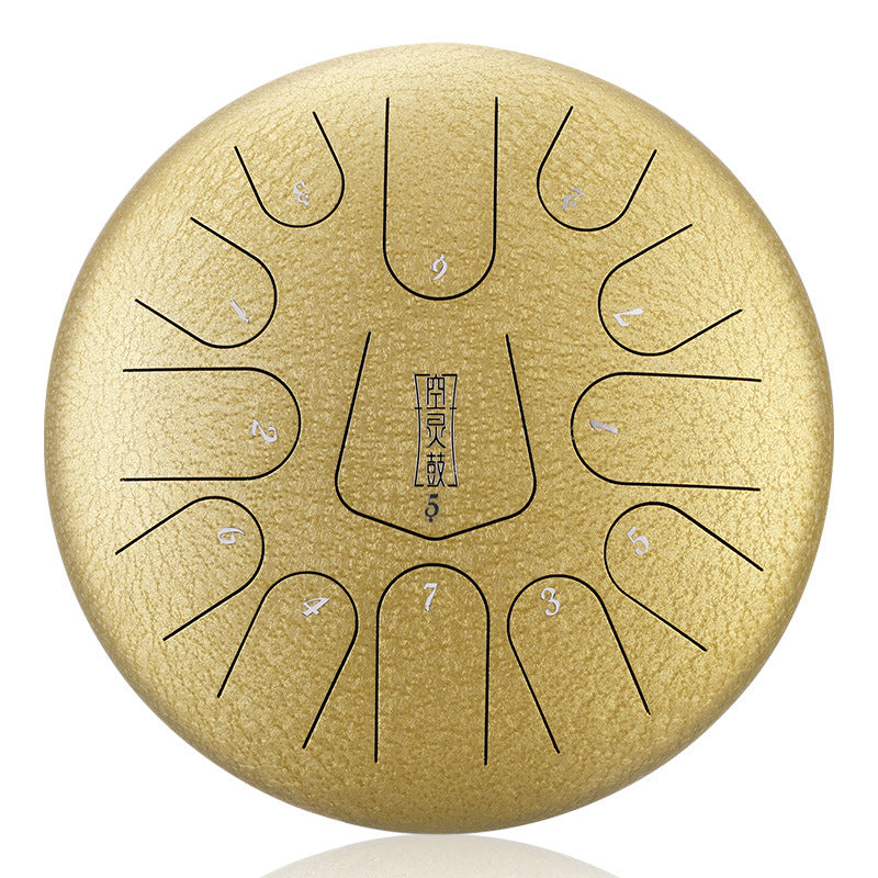 Zenith 12-Inch 13-Note Steel Tongue Drum
