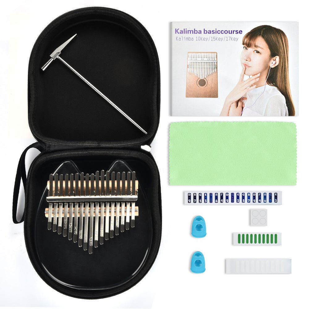 Gemini said Clear Harmony 17-Key Acrylic Kalimba