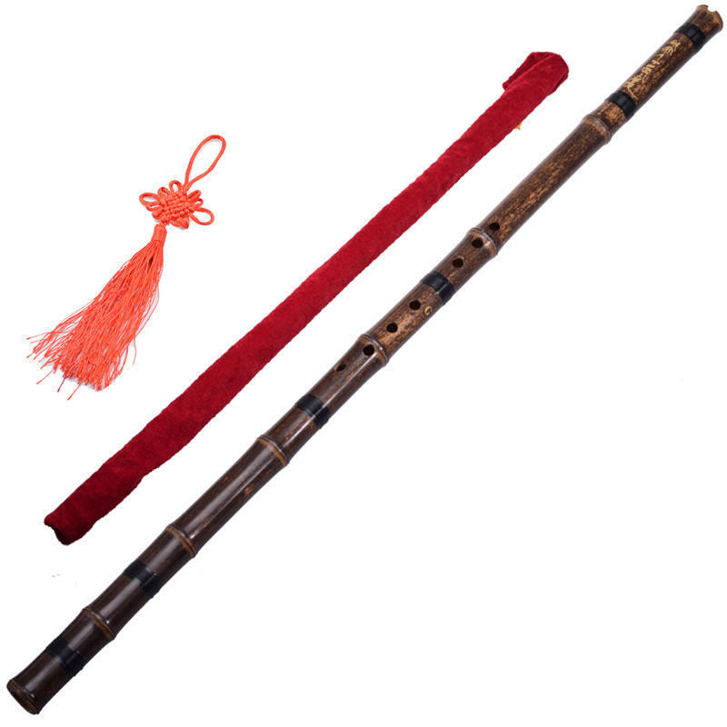 Handcrafted Purple Bamboo Xiao Flute