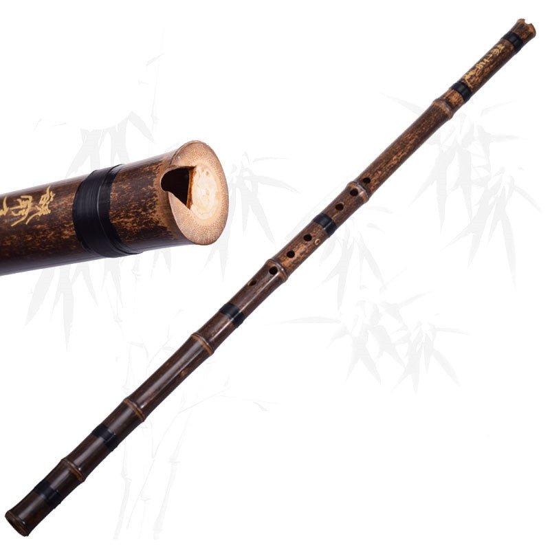 Handcrafted Purple Bamboo Xiao Flute