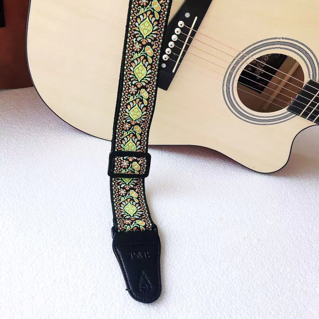 Artisan Heritage Embroidered Guitar Strap