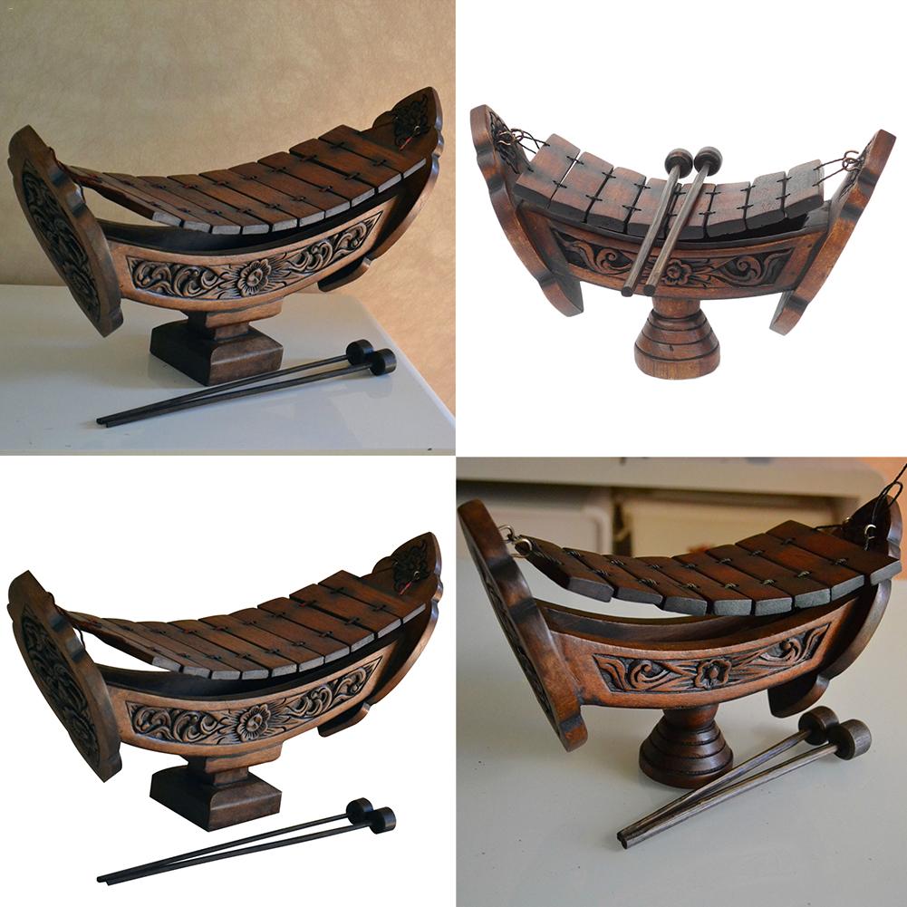 Artisan Southeast Asian Mini Ranat Xylophone