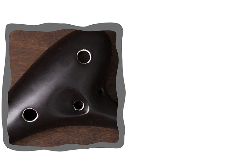 Midnight Zen 12-Hole Alto C Ceramic Ocarina