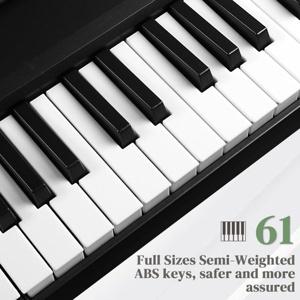 GPP-204 Ultra-Portable Foldable 61-Key Digital Piano