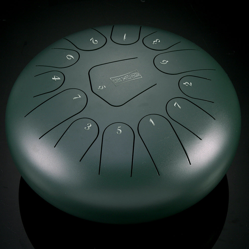 Zenith 12-Inch 13-Note Steel Tongue Drum