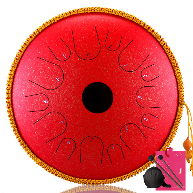 Zenith 12-Inch 13-Note Steel Tongue Drum