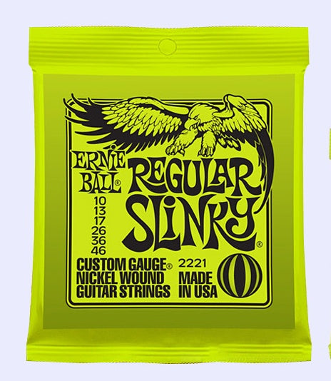Ernie Ball Slinky Series Nickel Wound Electric Guitar Strings