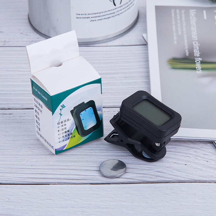 Universal Precision Clip-On Digital Tuner