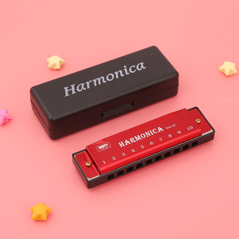 Beginner’s 10-Hole Diatonic Harmonica Set