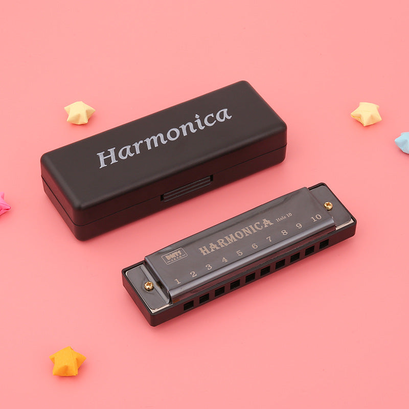 Beginner’s 10-Hole Diatonic Harmonica Set