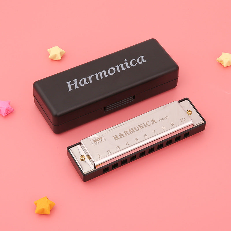 Beginner’s 10-Hole Diatonic Harmonica Set