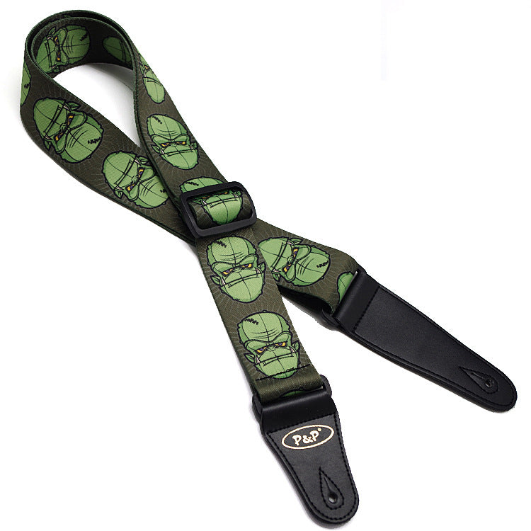 Gemini said P&P "Titan" Graphic Guitar & Bass Strap