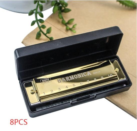Beginner’s 10-Hole Diatonic Harmonica Set