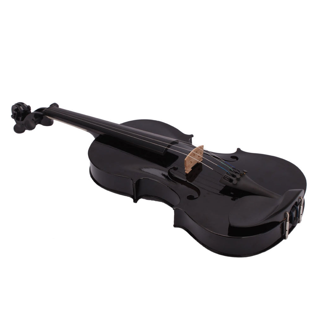 Midnight Series 4/4 Full-Size Black Acoustic Violin Pack