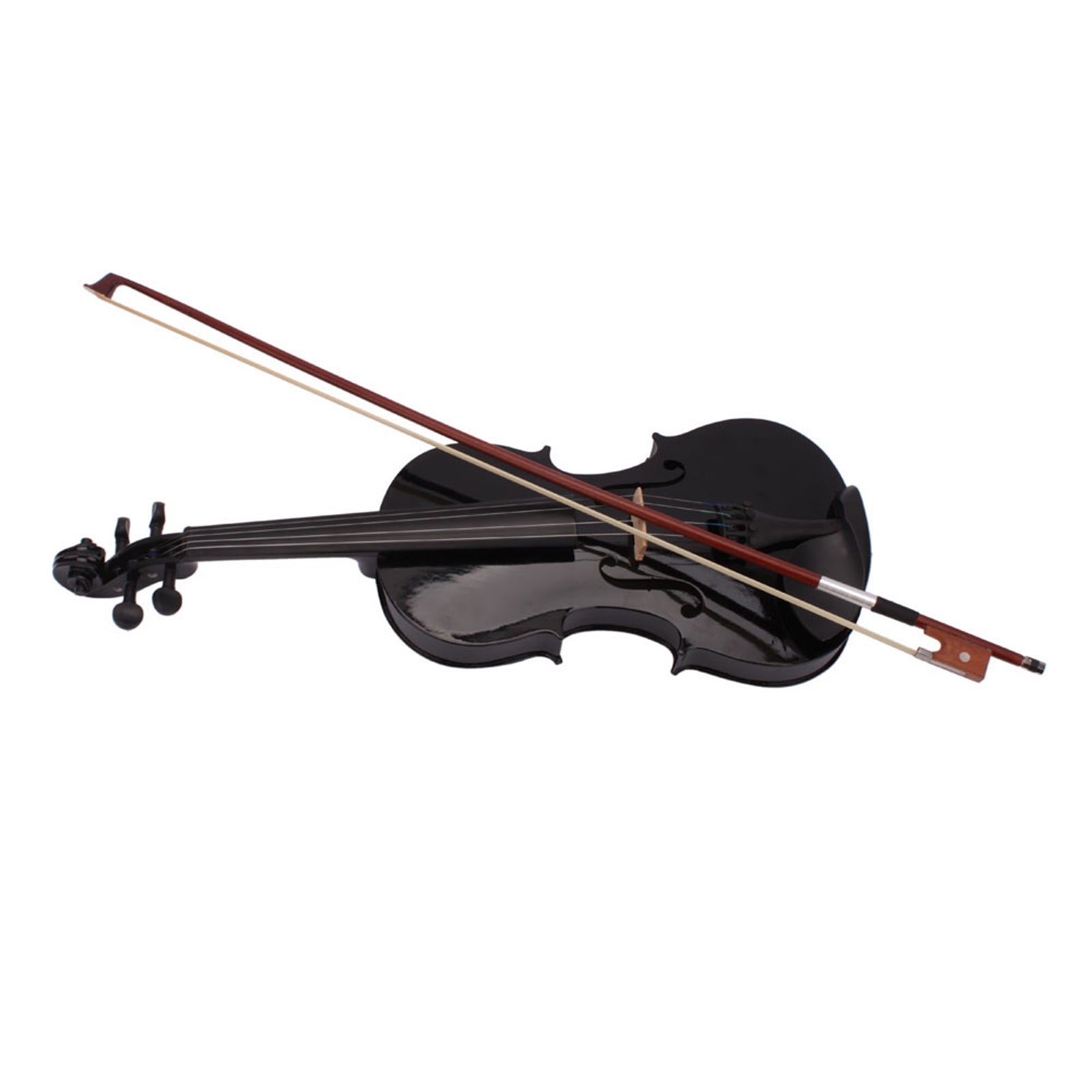Midnight Series 4/4 Full-Size Black Acoustic Violin Pack