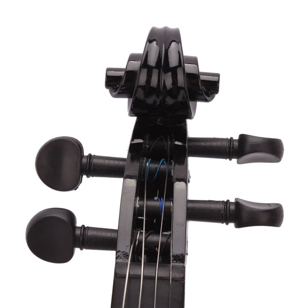 Midnight Series 4/4 Full-Size Black Acoustic Violin Pack