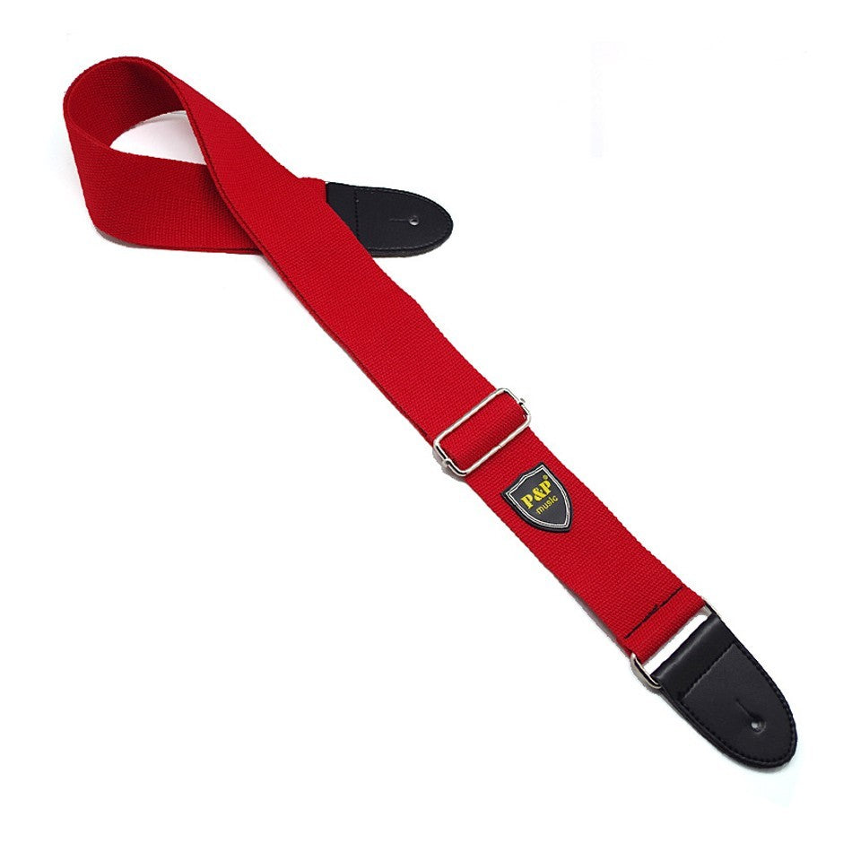 P&P Soft-Weave Cotton Guitar Strap