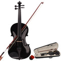 Midnight Series 4/4 Full-Size Black Acoustic Violin Pack