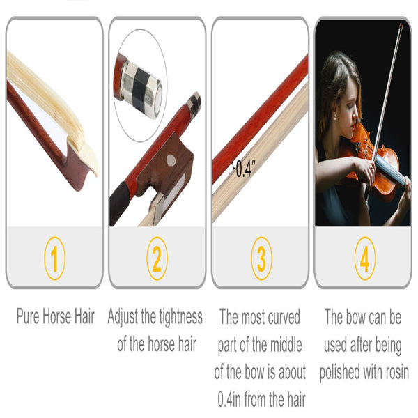 Heritage Series: 3/4 Size Student Natural Acoustic Violin Pack