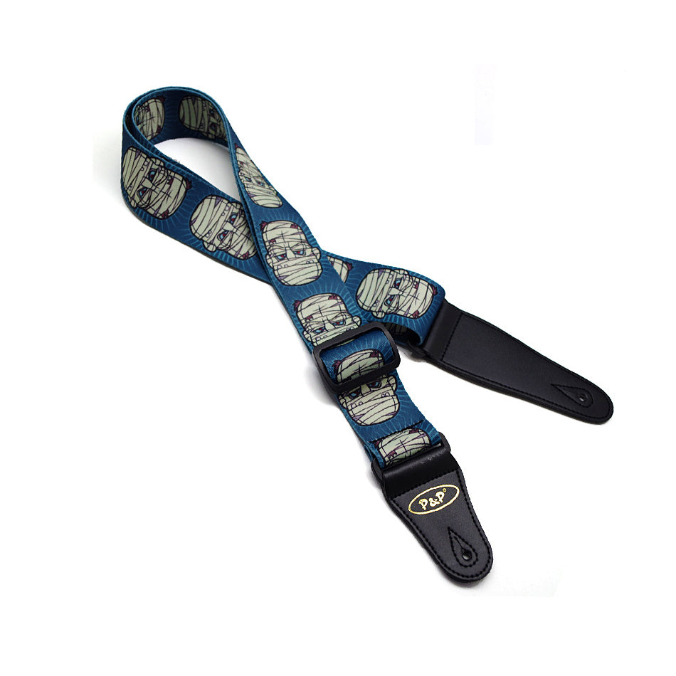 Gemini said P&P "Titan" Graphic Guitar & Bass Strap