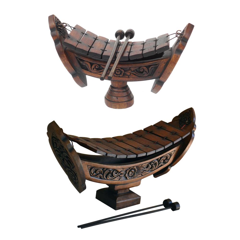 Artisan Southeast Asian Mini Ranat Xylophone