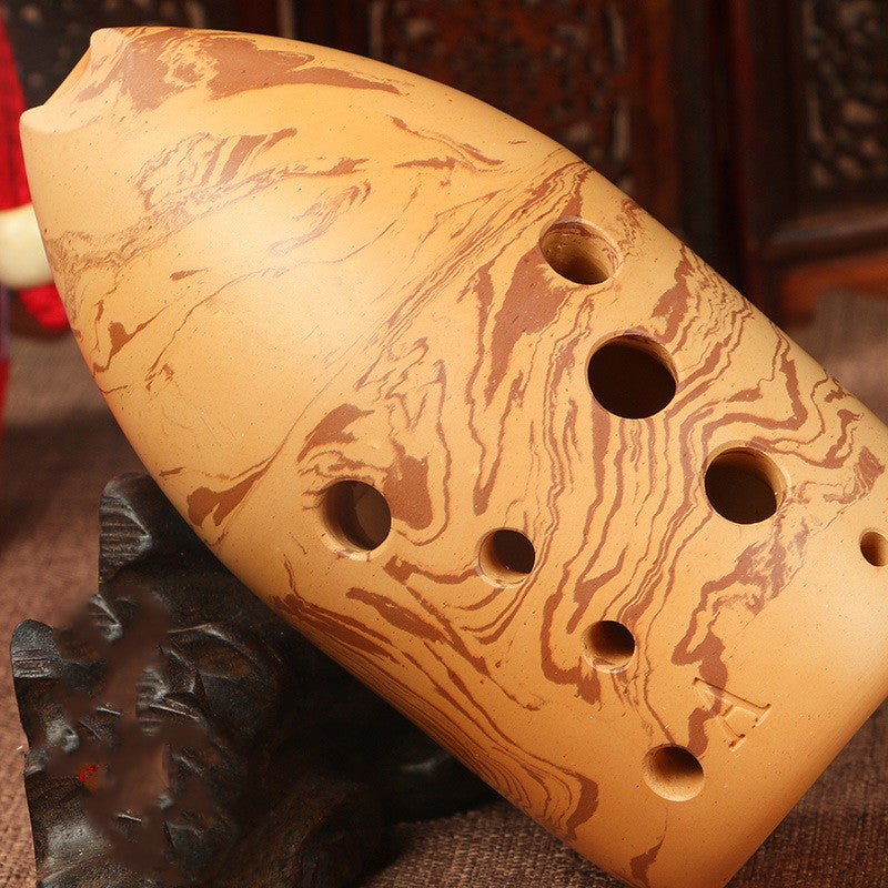 Marbled Terra-Cotta "Fantasy Rock" Xun