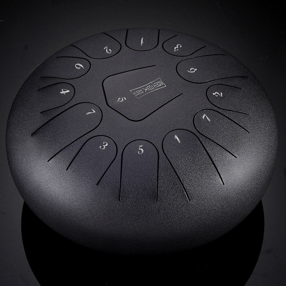Zenith 12-Inch 13-Note Steel Tongue Drum