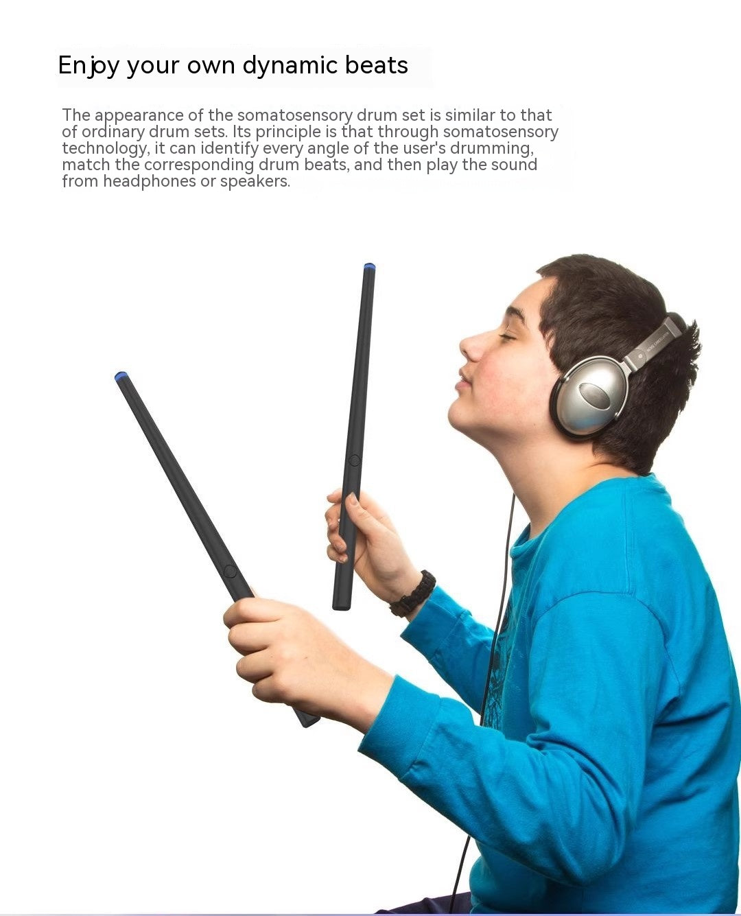 AeroBeat Somatosensory Virtual Air Drum Kit