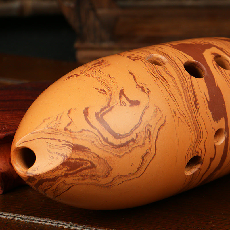Marbled Terra-Cotta "Fantasy Rock" Xun