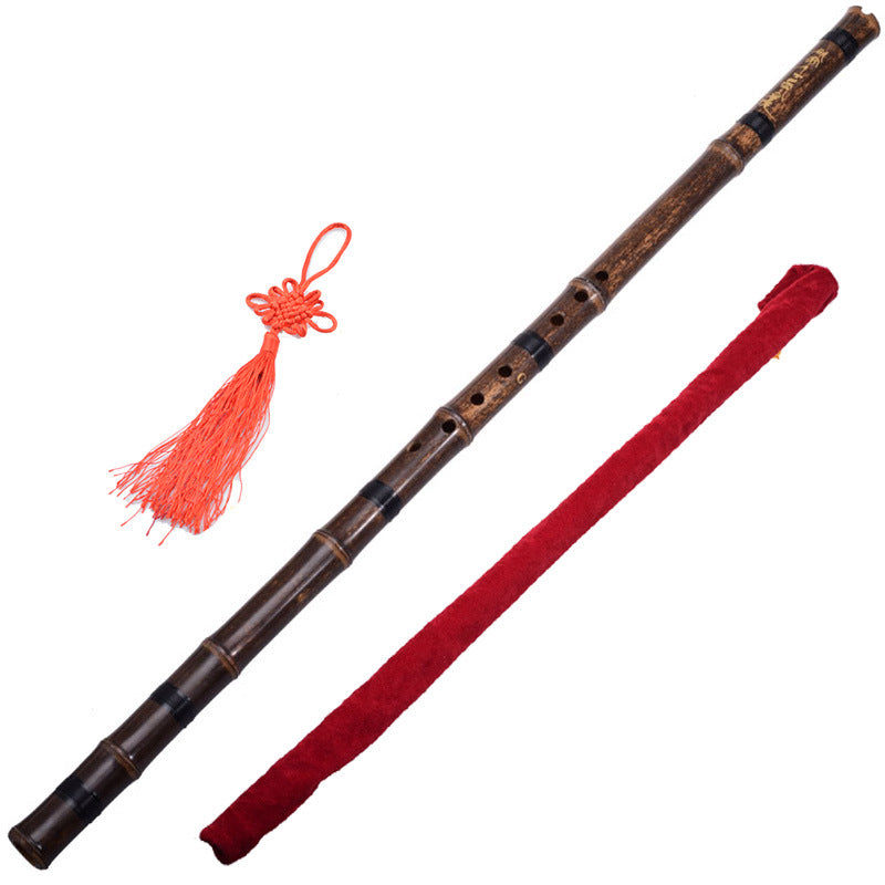 Handcrafted Purple Bamboo Xiao Flute