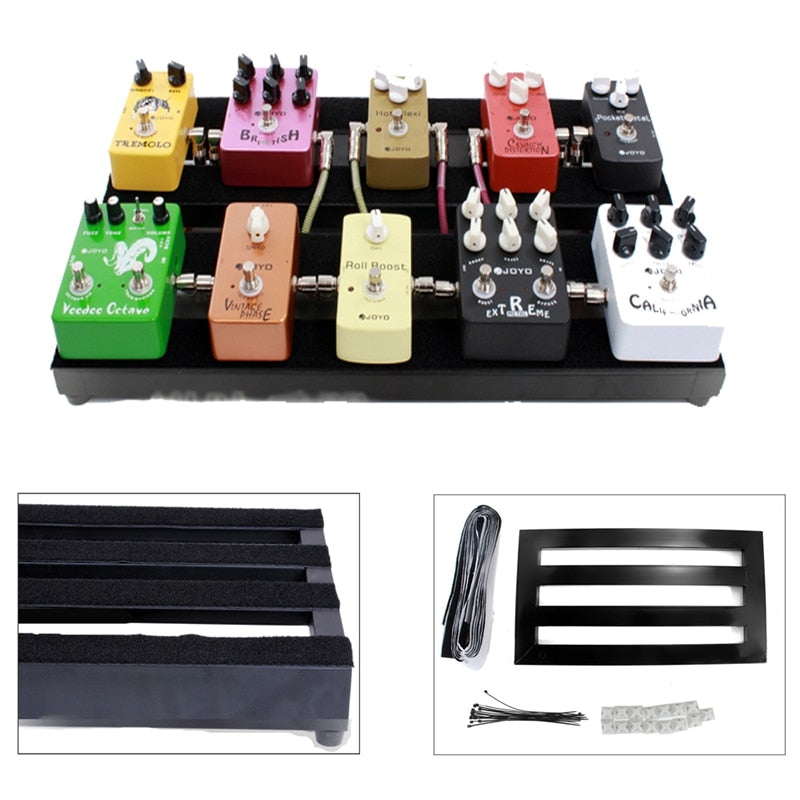 Stage-Ready Alloy Pedalboard Kit