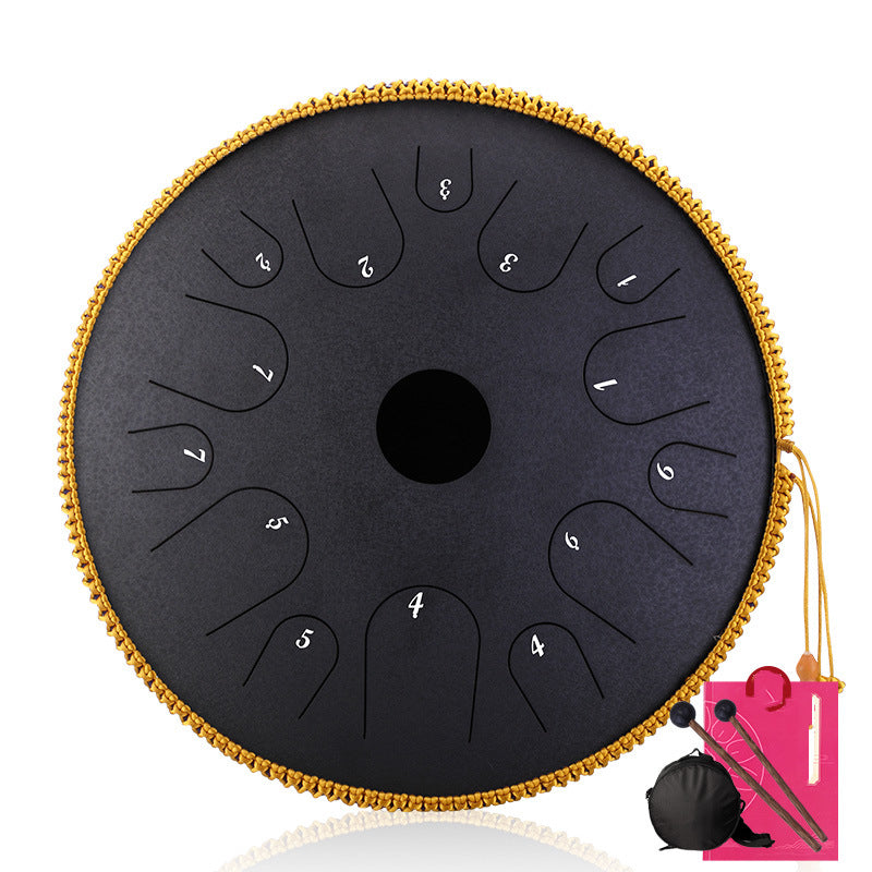 Zenith 12-Inch 13-Note Steel Tongue Drum