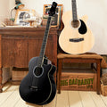 Glarry GMB101 4-String Electric-Acoustic Bass Guitar