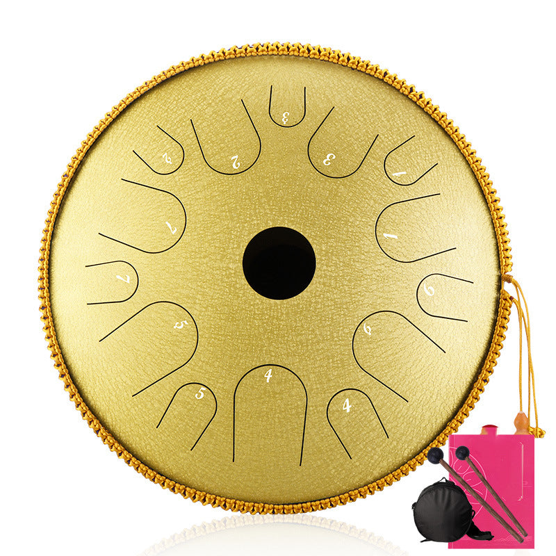 Zenith 12-Inch 13-Note Steel Tongue Drum