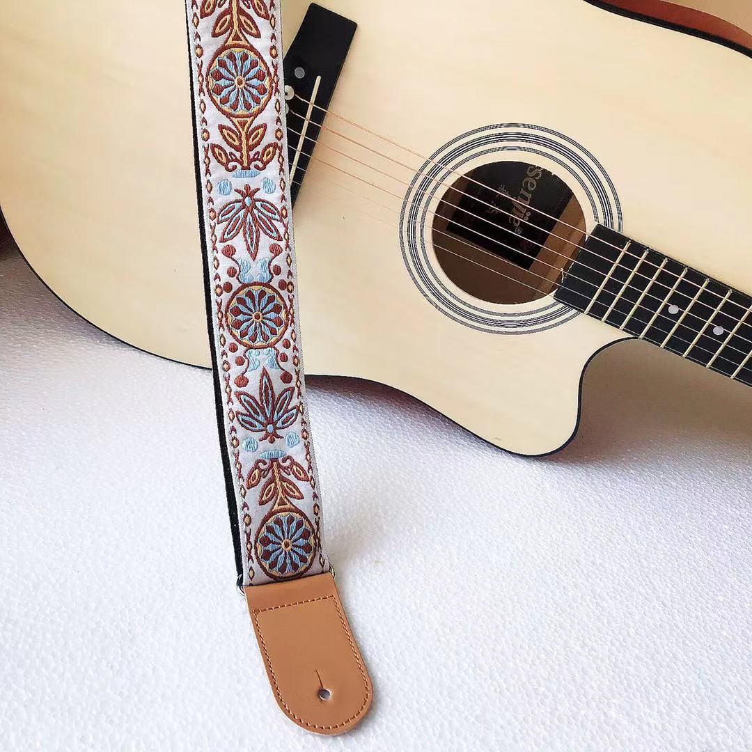 Artisan Heritage Embroidered Guitar Strap