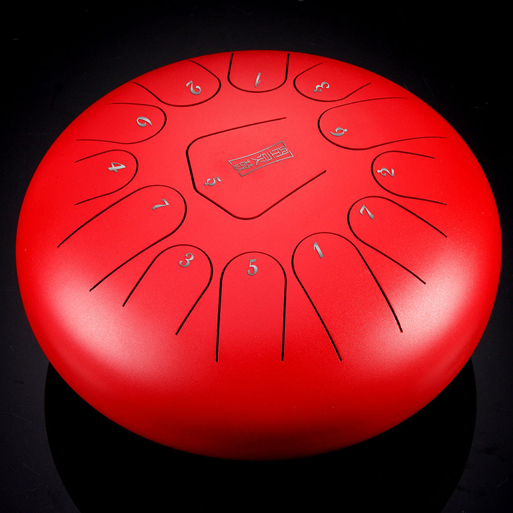 Zenith 12-Inch 13-Note Steel Tongue Drum