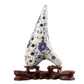 Imperial Blue & White 12-Hole Ocarina