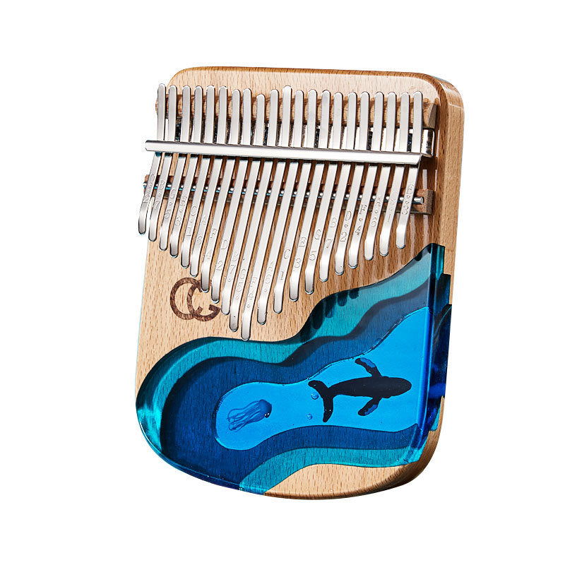 Oceanic Series Beech & Resin Artisan Kalimba