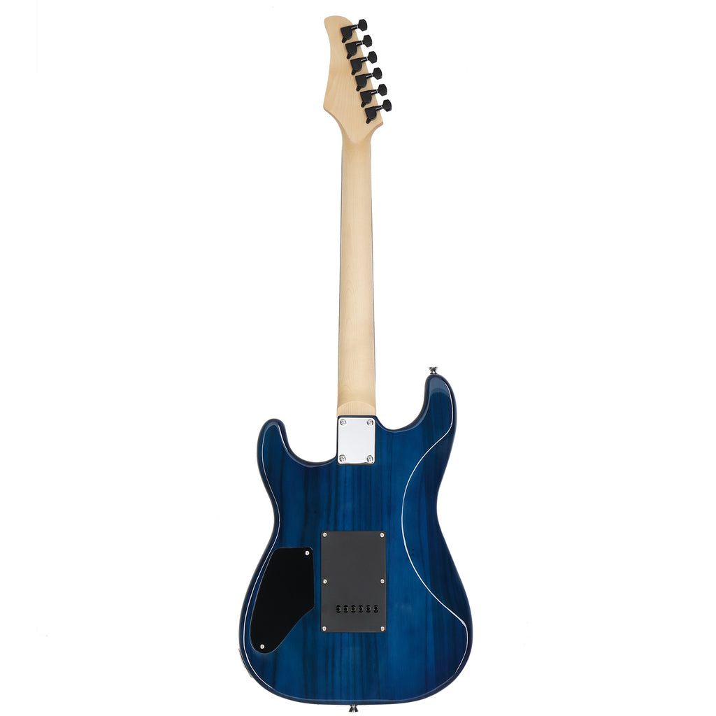 Glarry GST "Tiger Stripe" H-H Electric Guitar Ultimate Performance Kit