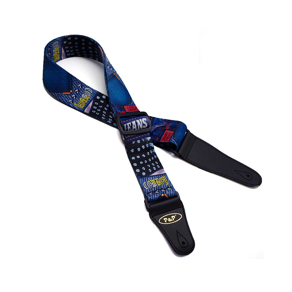 Gemini said P&P "Titan" Graphic Guitar & Bass Strap
