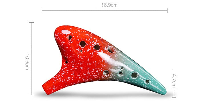 Nebula Gradient 12-Hole Alto C Ocarina