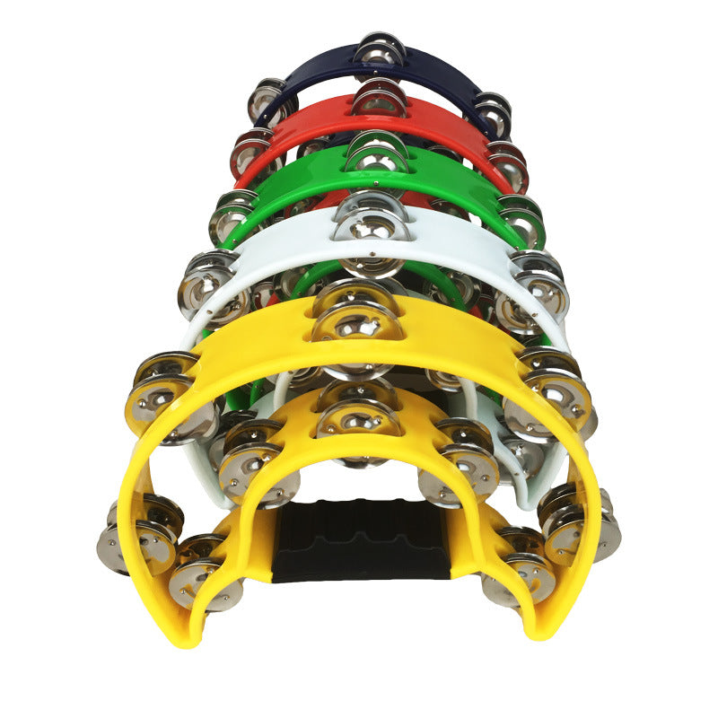 Rhythm Pulse Double-Row Hand Tambourine