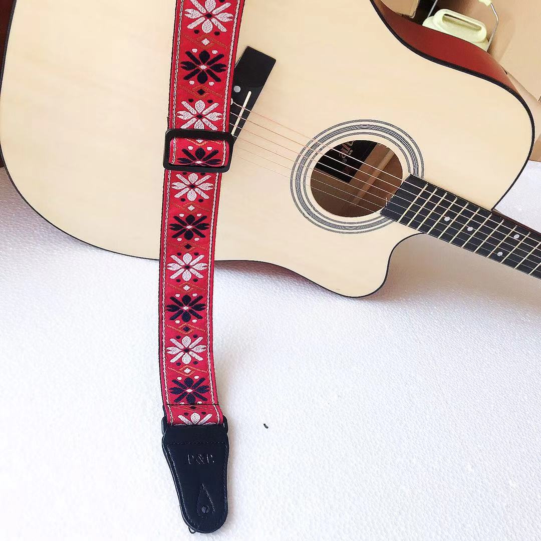 Artisan Heritage Embroidered Guitar Strap