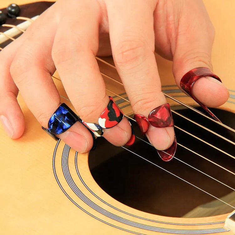 Pro-Grip Celluloid Finger & Thumb Picks