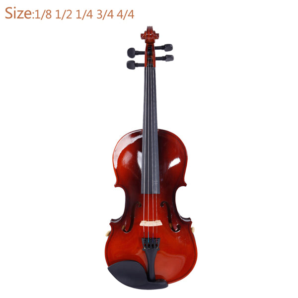 Glarry GV100 Solid Wood Acoustic Violin Premium Pack
