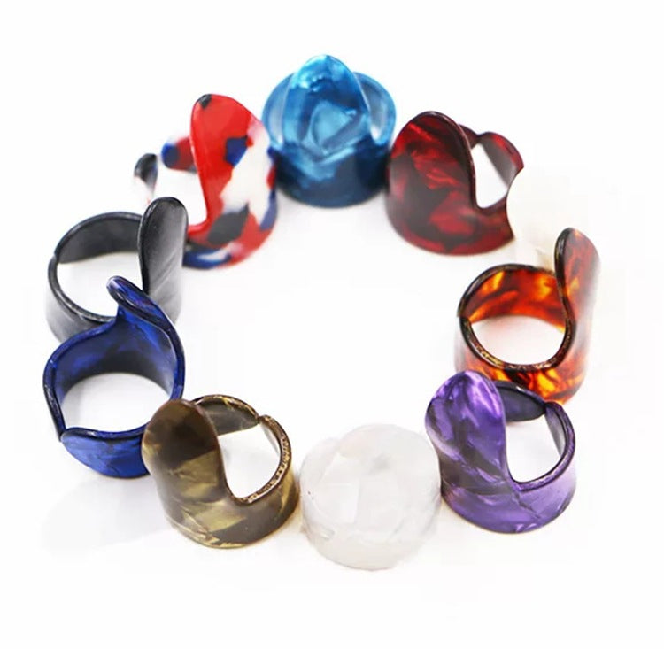 Pro-Grip Celluloid Finger & Thumb Picks