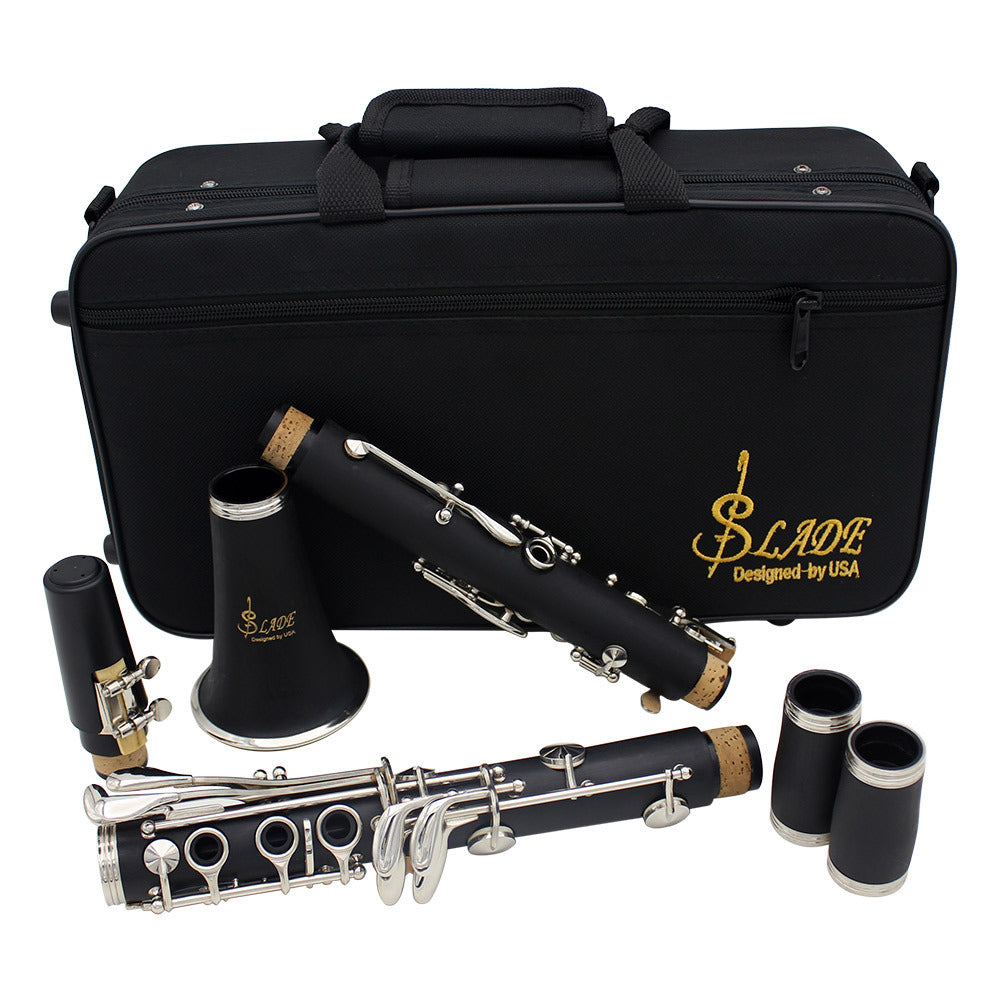 SLADE Professional 17-Key B♭ Beginner Clarinet Set