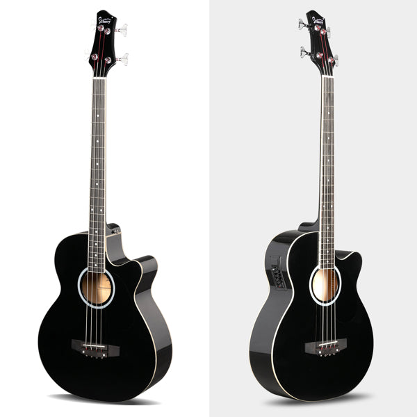 Glarry GMB101 4-String Electric-Acoustic Bass Guitar