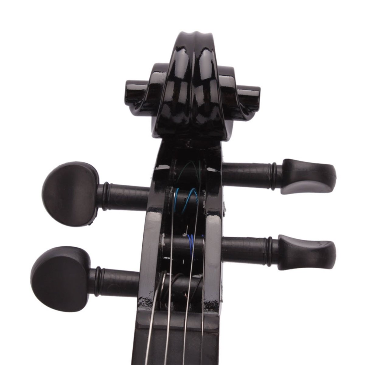 Midnight Series 4/4 Full-Size Black Acoustic Violin Pack