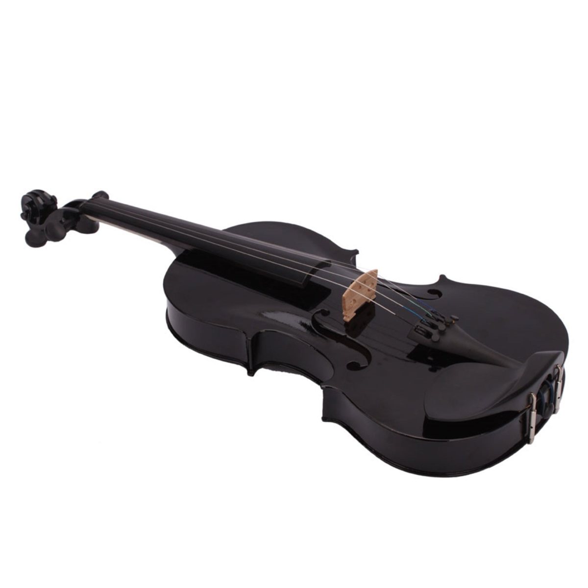 Midnight Series 4/4 Full-Size Black Acoustic Violin Pack